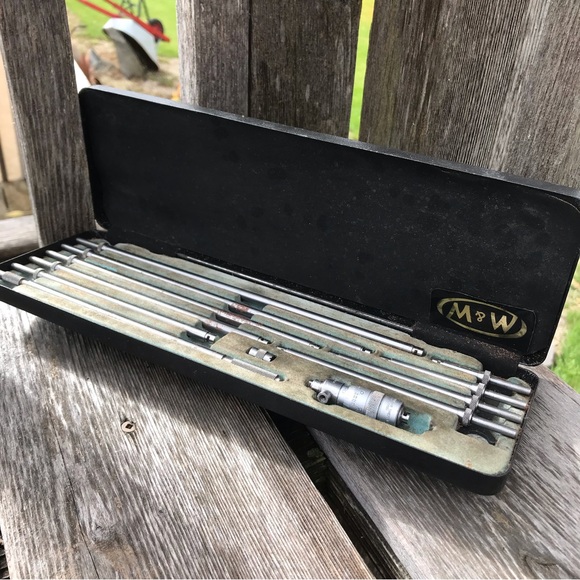 Vintage boxed Moore & Wright internal imperial micrometer - Picture 1 of 5